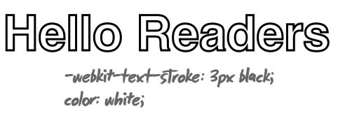 Text-Stroke