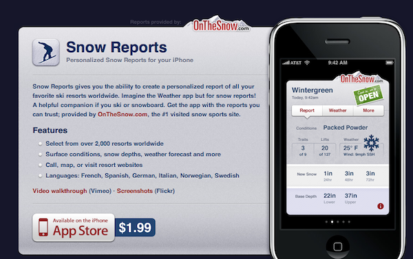 Snow Reports image